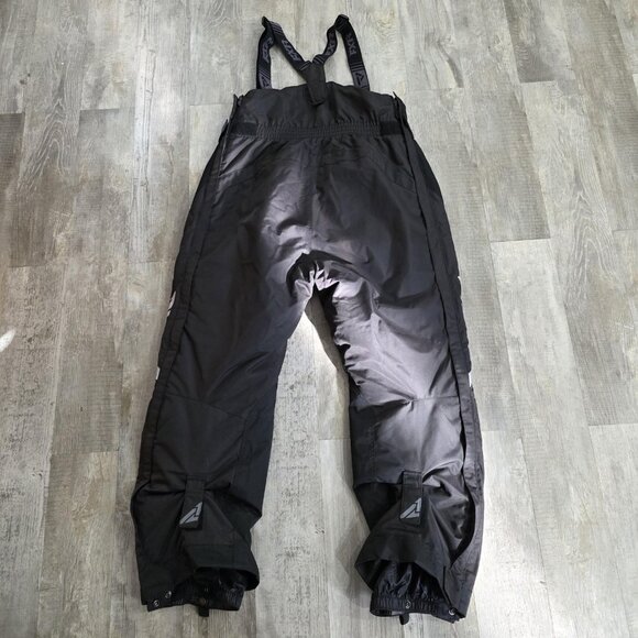 FXR Pants Womens 16 Black Team Pant F.A.S.T. HYDRX Insulated Snowmobile Bib - Picture 6 of 15